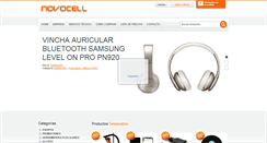 Desktop Screenshot of novocell.com.ar